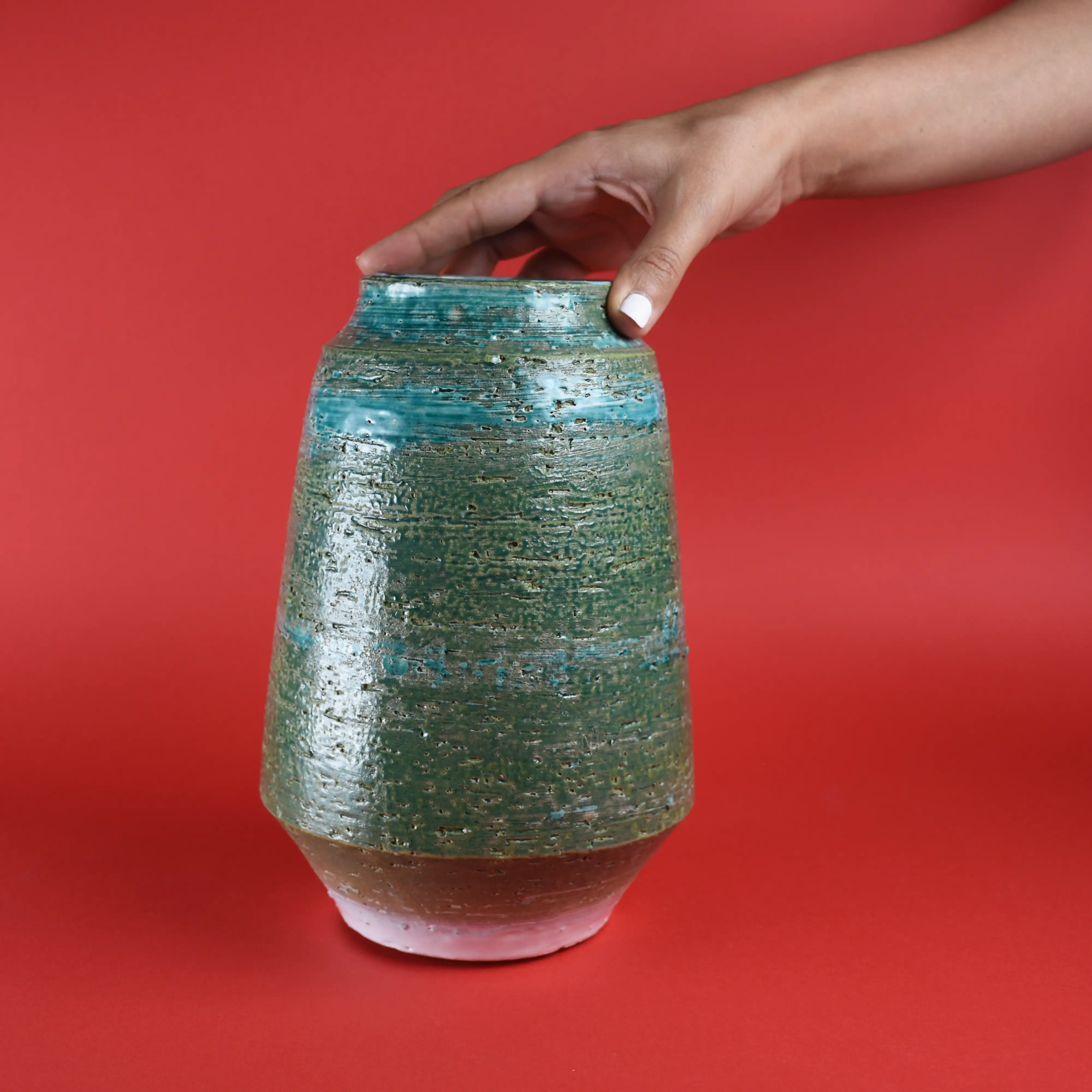 گلدان سرامیکی تک نسخه " مِصرَع"